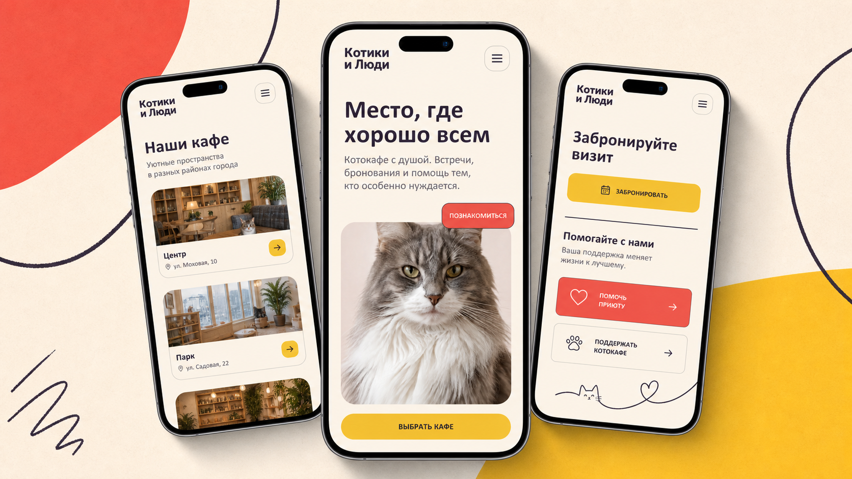 КОТИКИ И ЛЮДИ